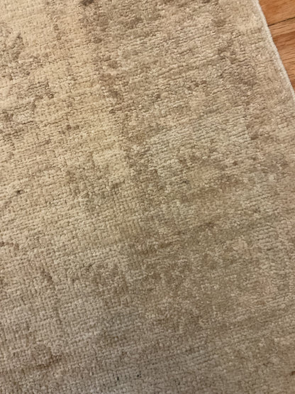 Pakistani Peshawar Runner, 2'8" x 9'5", in beige, ivory and tan - photo 4