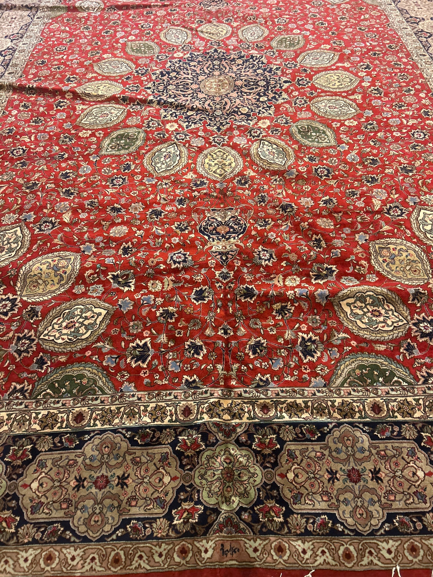 Persian Tabriz - 11.3x16.0 - I5080