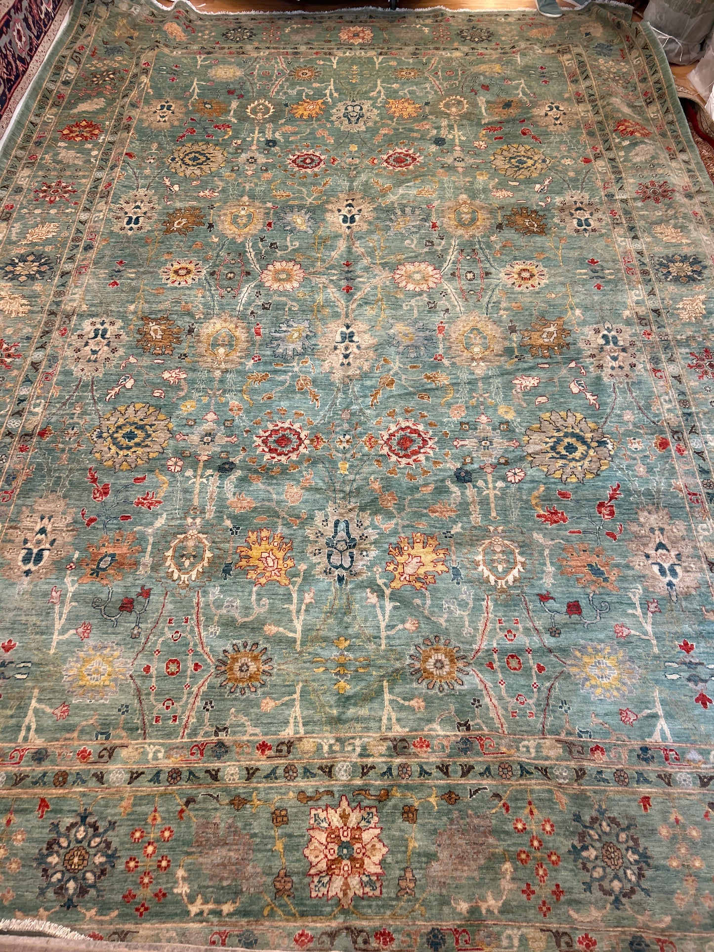 Afghan Oushak - 11.7x16.7 - sh88305