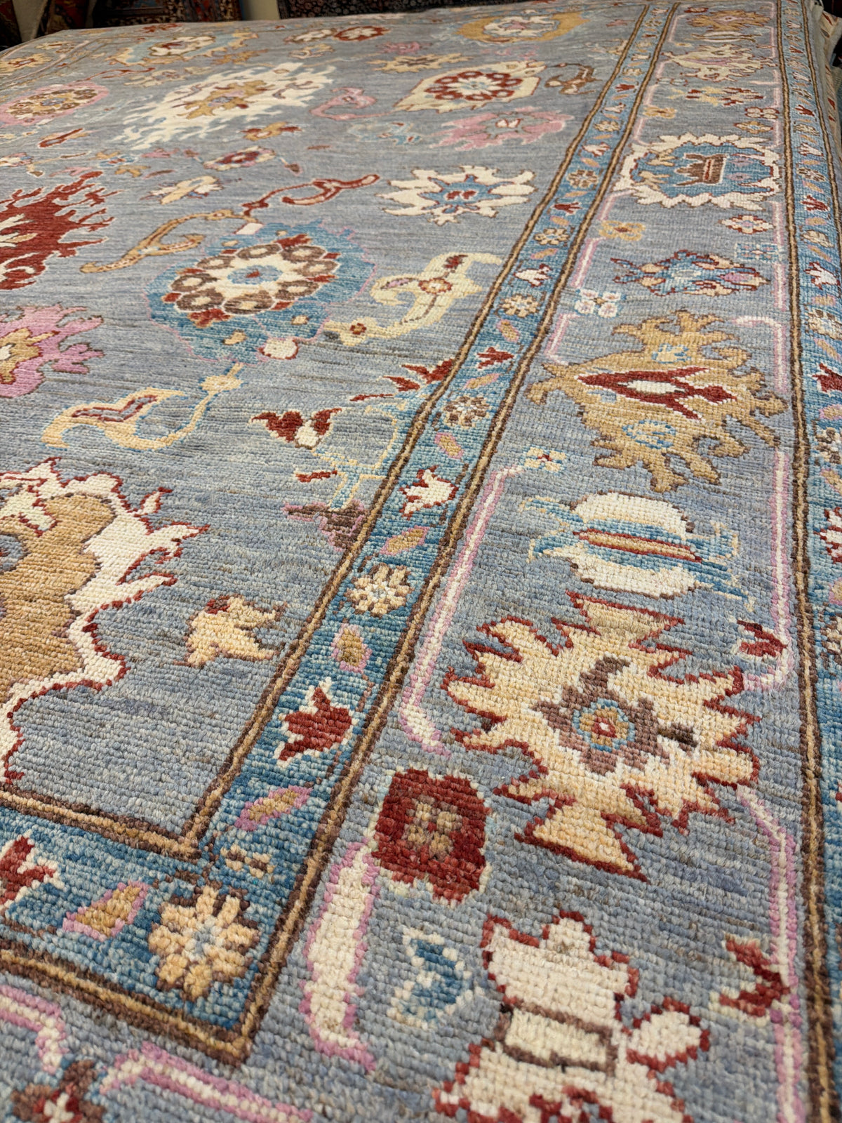 Afghan Oushak - 8.11x11.10 - 7296