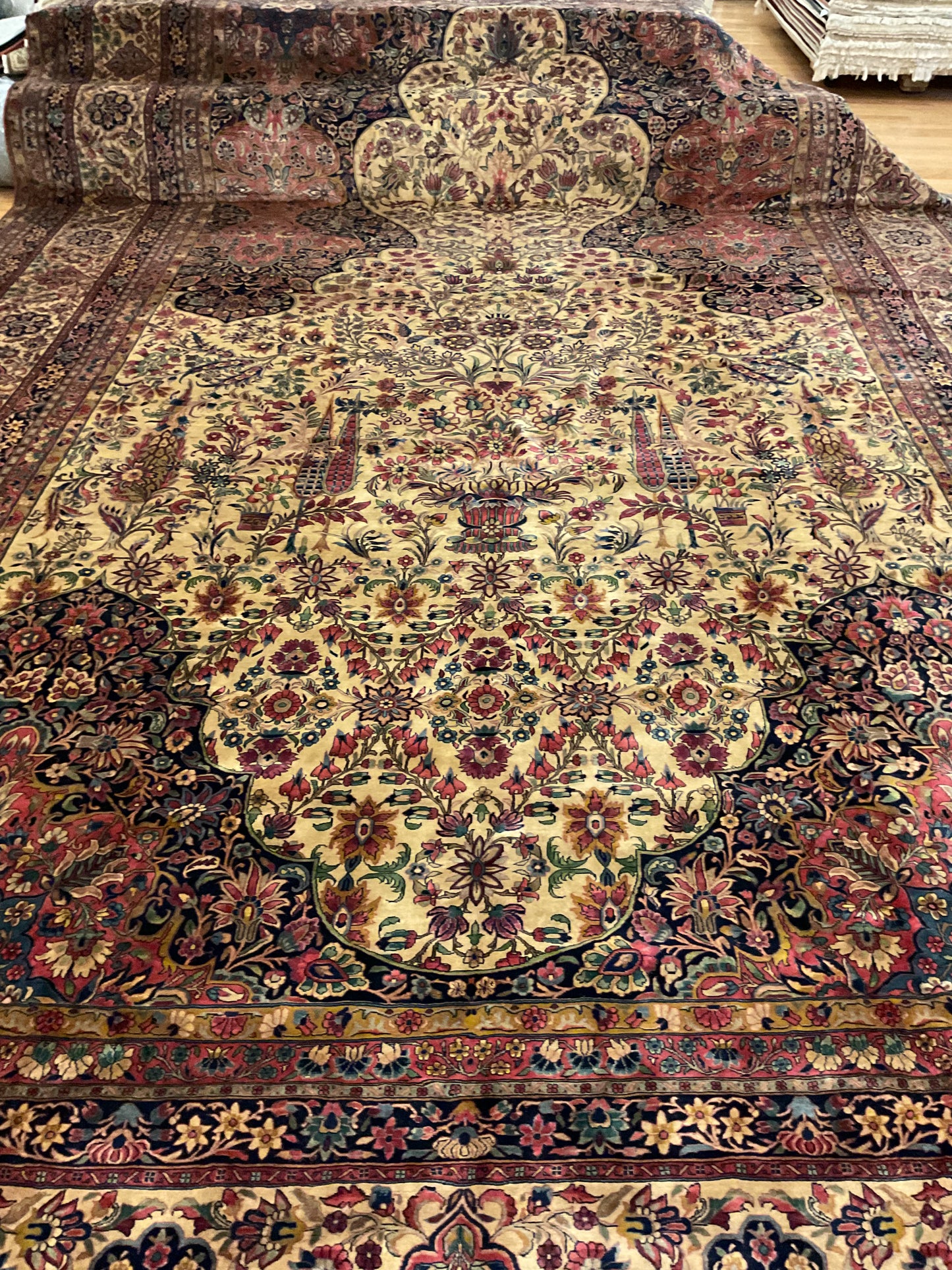 Persian Kashan - 14.1x22.0 - P24