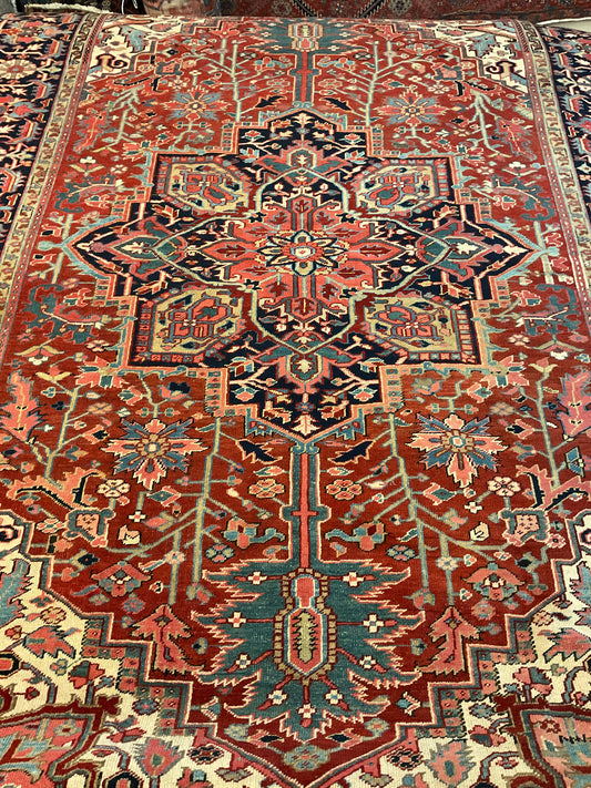 Persian Heriz - 8.10x13.0 - 117744
