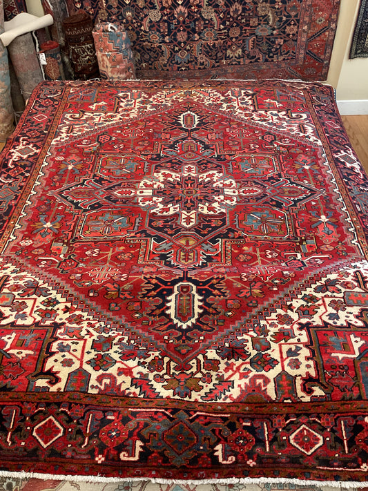 Persian Heriz - 8.10x10.11 - 1209