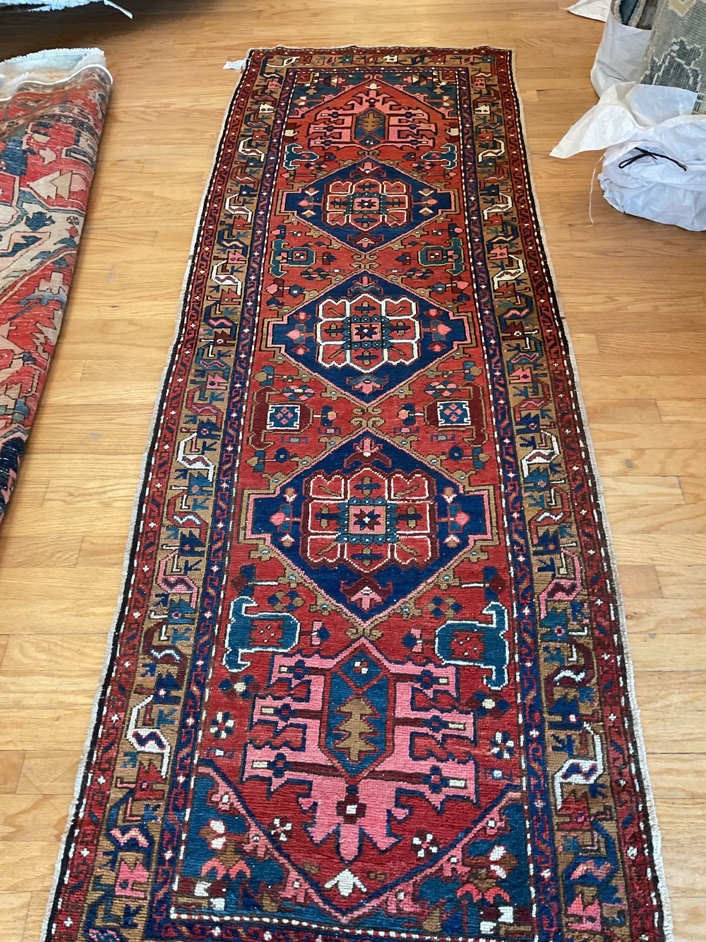 Persian Heriz - 3.4x9.10 - 145943