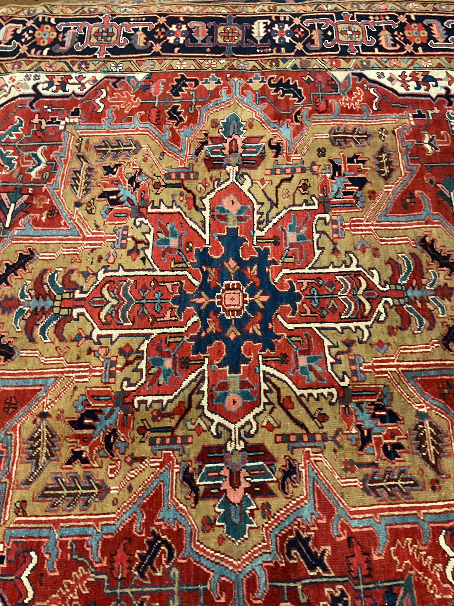 Persian Heriz - 8.0x12.0 - 117431