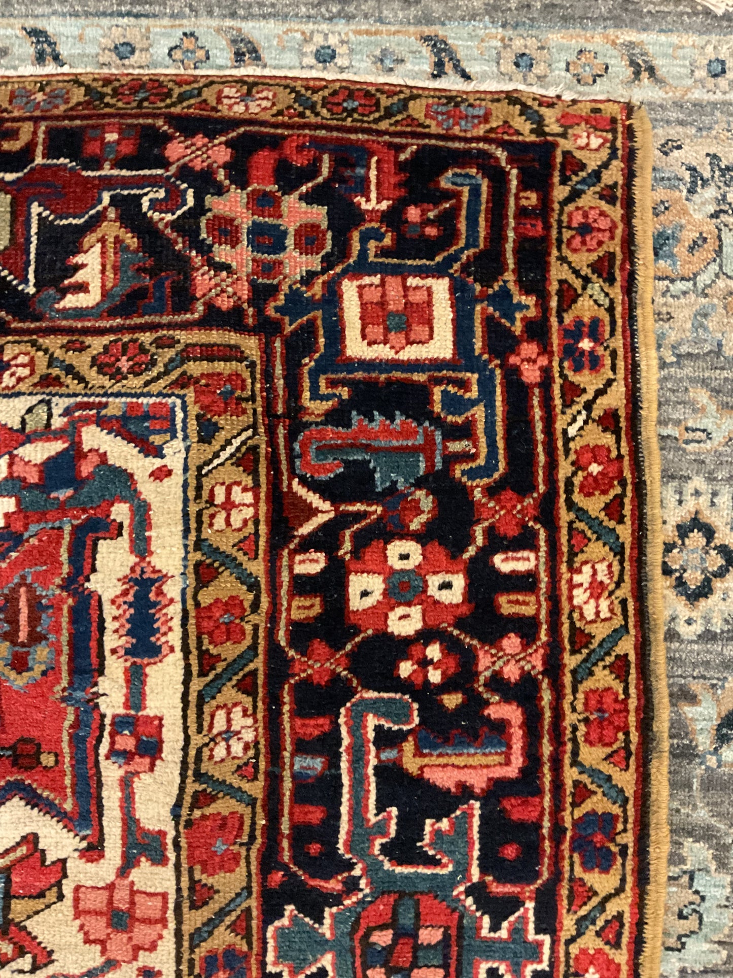 Persian Heriz - 8.0x12.0 - 117431