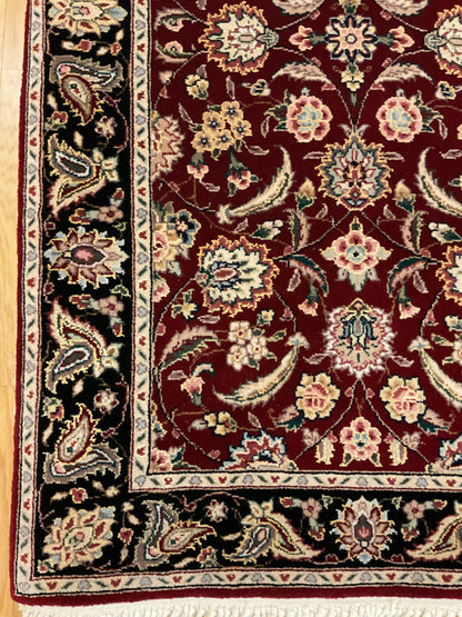 Sino Kashan Runner, 2'6" x 14', in beige, black and burgundy - photo 3