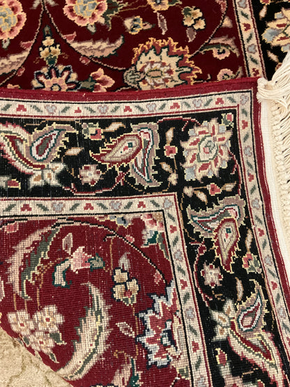 Sino Kashan Runner, 2'6" x 14', in beige, black and burgundy - photo 4