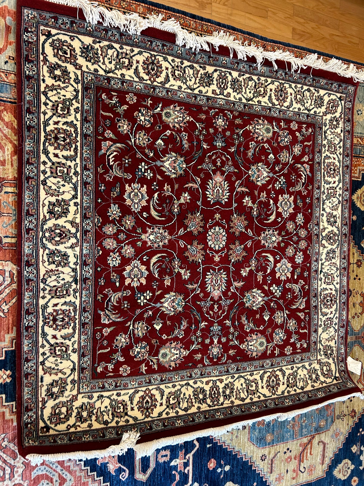 Indian Kashan - 5.1x5.3 - 81514