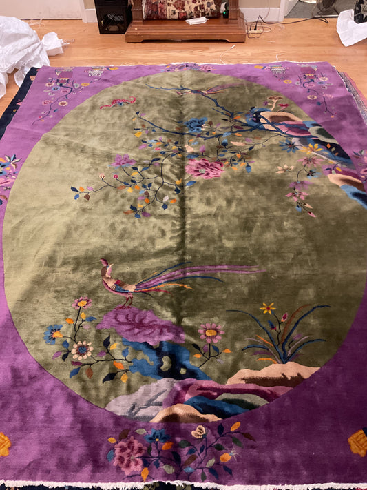 Chinese Art Deco - 8.3x11.0 - H4708