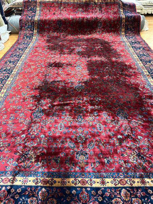 Indian Kashan - 10.11x18.3 - K5835