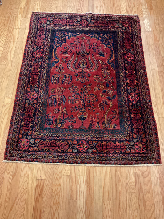 Persian Kashan - 4.9x6.7 - 119433
