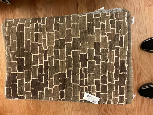 Indian Tibetan W/art silk - 2x2.11 - 590033
