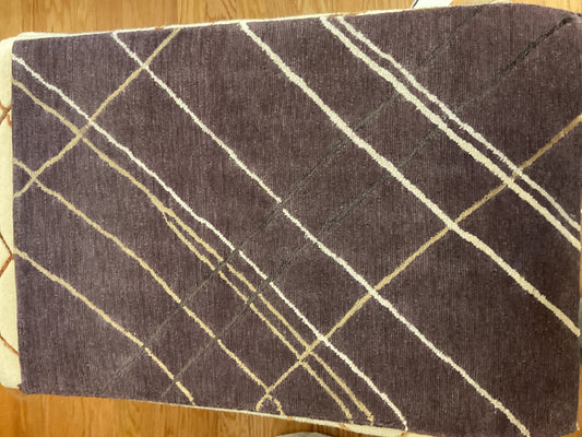 Indian Tibetan W/art silk - 2x2.10 - 10099