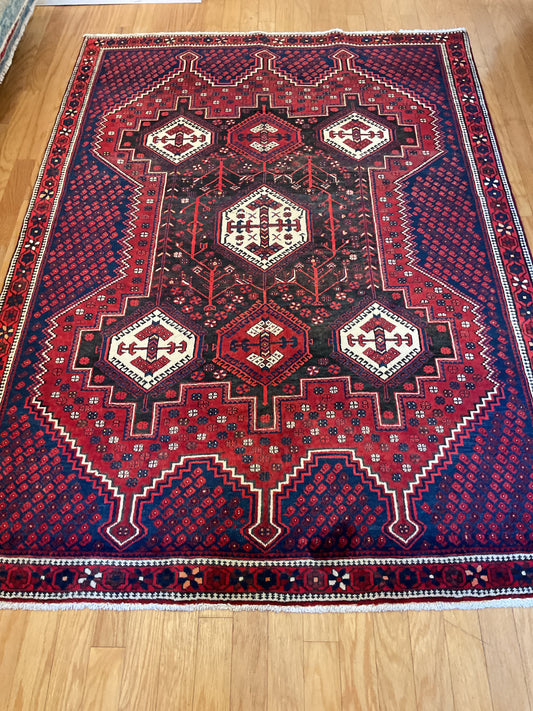 Persian Baktarie - 5.2x7.3 - 46822