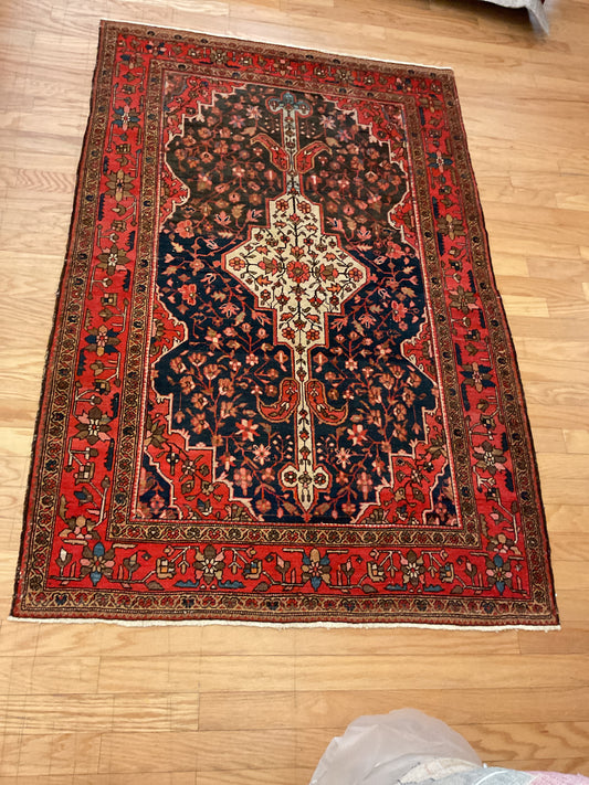 Persian Sarouk Farahan - 4.4x6.8 - 55371