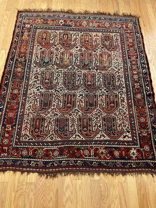 Persian Afshar - 5.3x6.4 - 117792