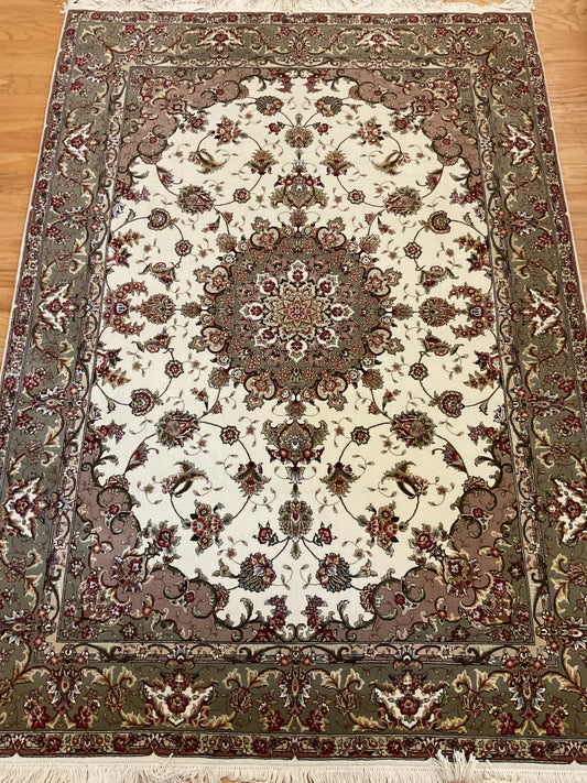Sino Tabriz W/silk - 5.0x7.0 - I5148